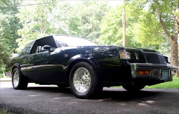 Dark blue 1986 Buick T-Type, the car that started the TurboJim story