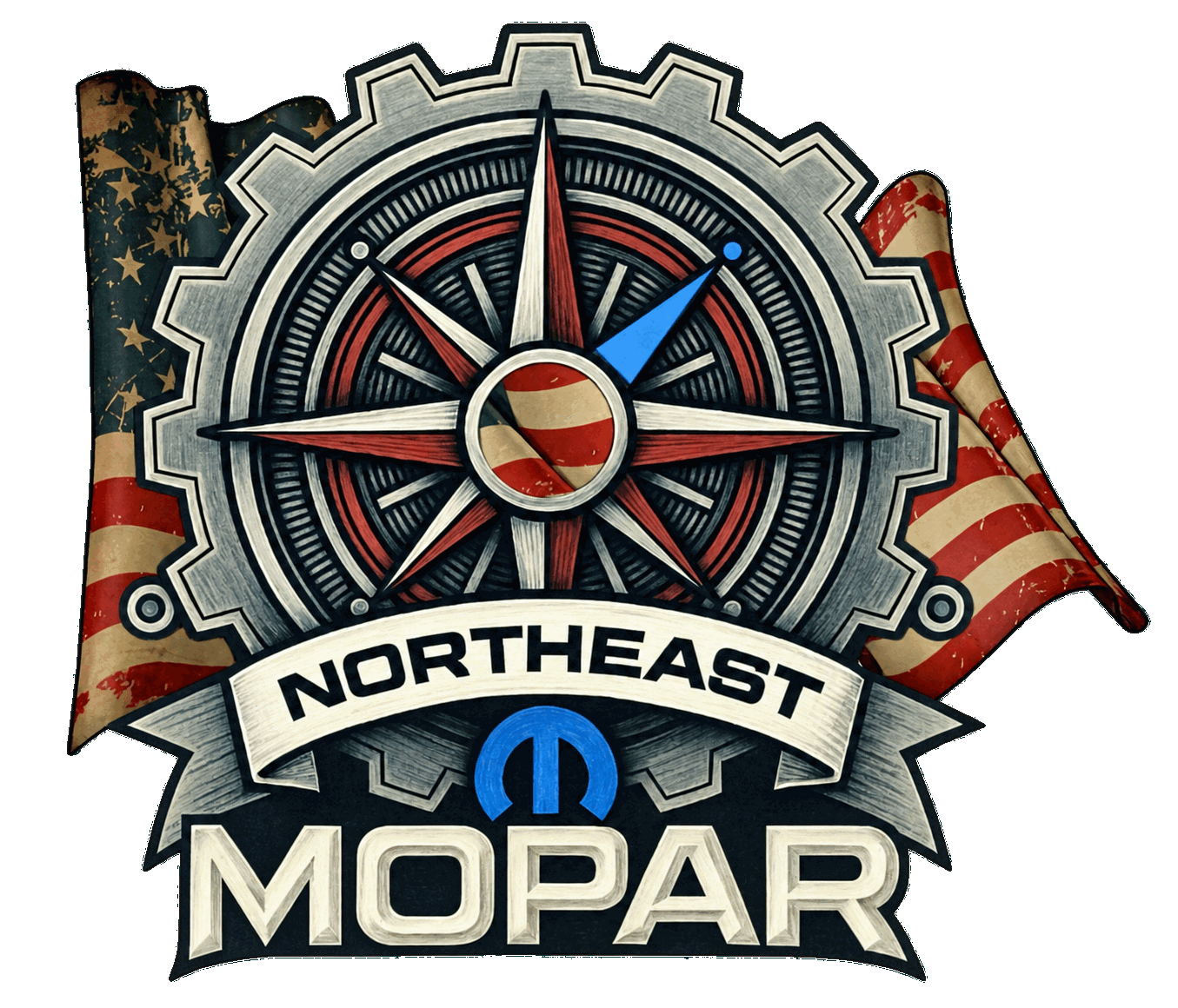 Northeast Mopar club logo